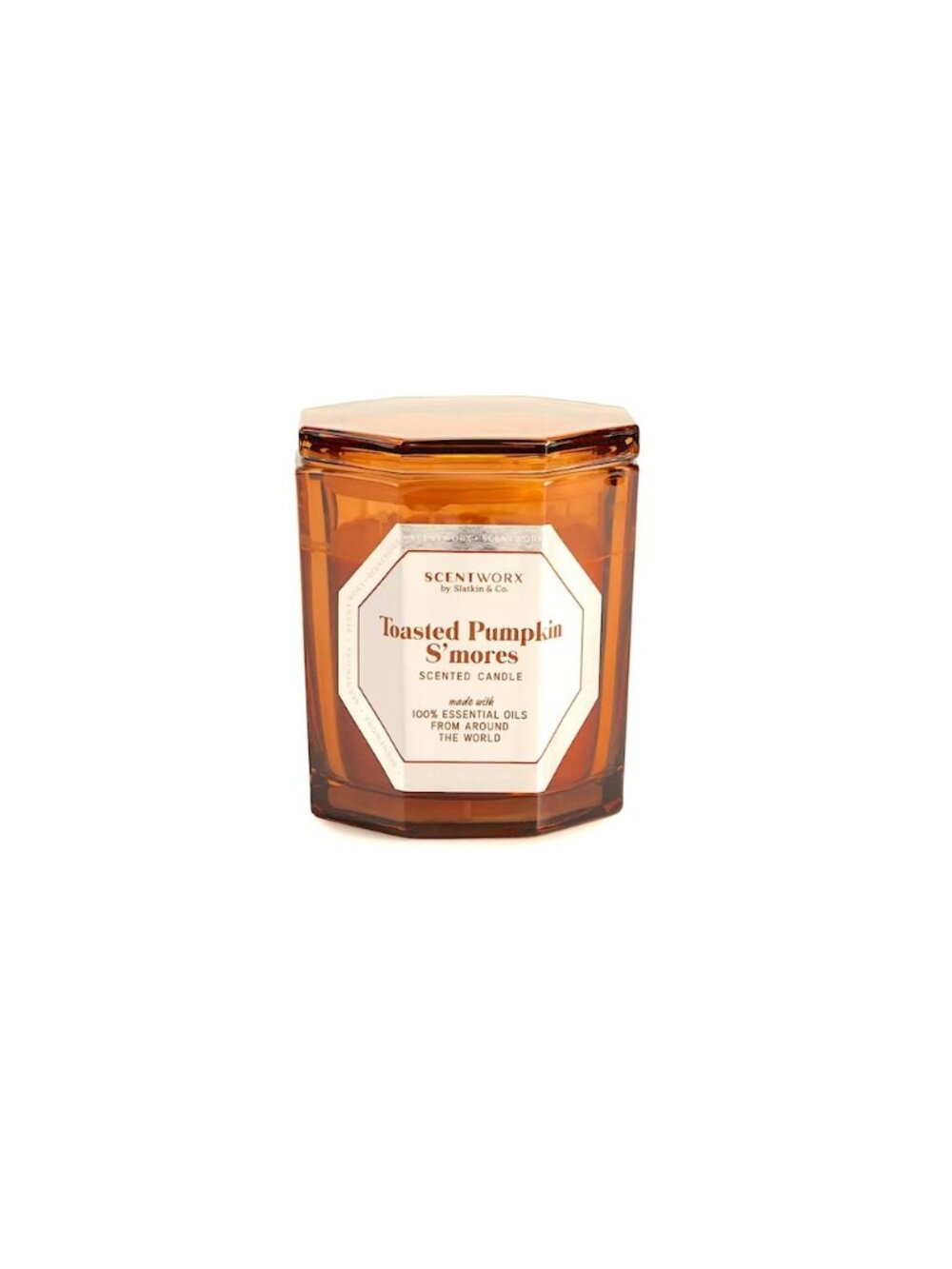ScentWorx by Slatkin & Co Toasted Pumpkin S'mores Scented Candle 14.5 oz.